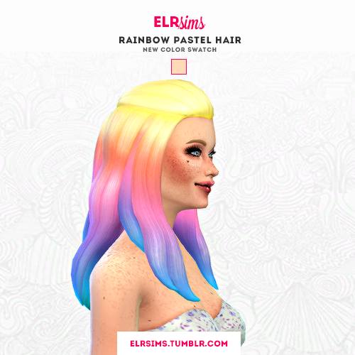 the sims 4 hair color mod pastel the sims 4 hair color mod pastel