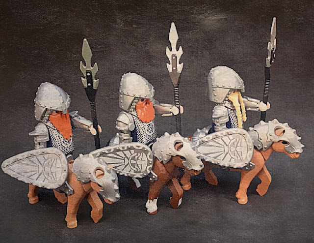 Playmobil custom fantasy dwarves warriors