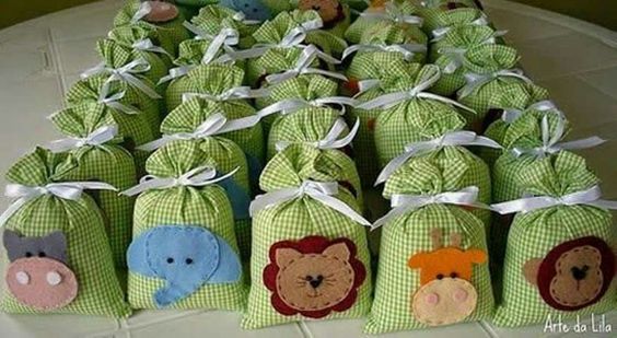 bolsas para aguinaldos de fieltro