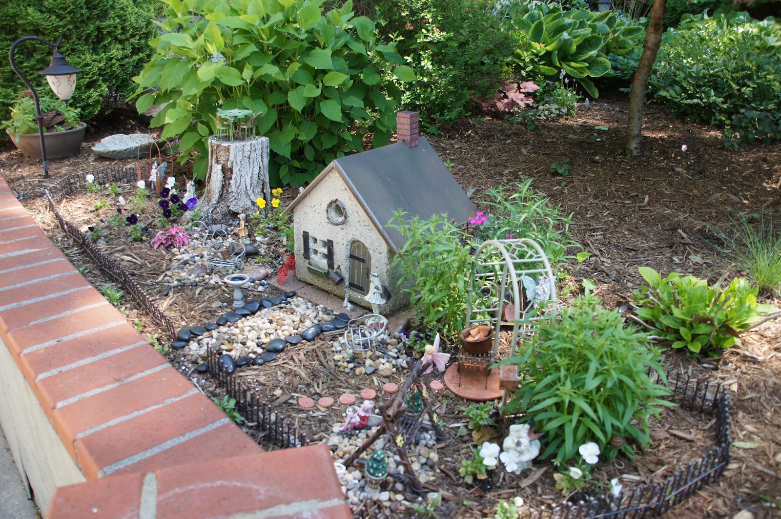 Home and Gardening With Liz Stony Fairy Garden 2015