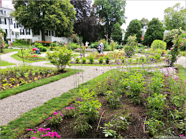 Jardín de la Mansión Ropes en Salem