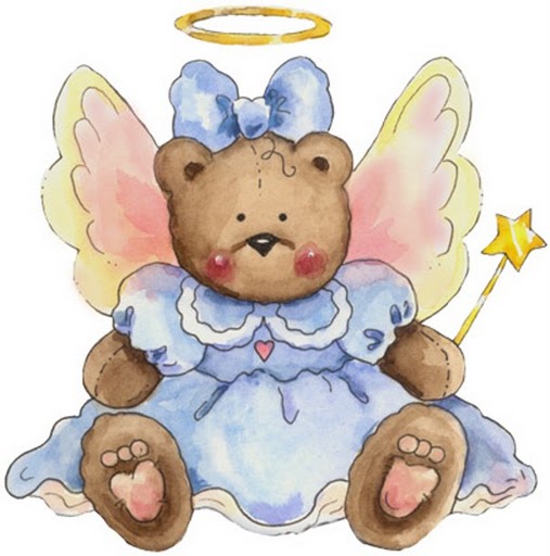 teddy bear angel clipart - photo #11
