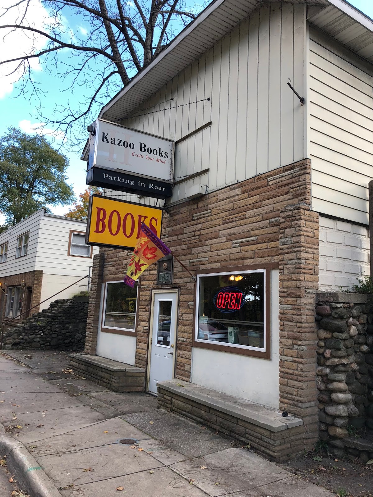The Indie Bob Spot Kazoo Books Kalamazoo, MI