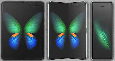 Samsung Galaxy Fold Wallpaper User Manual set up New Features Samsung Foldable Phone
