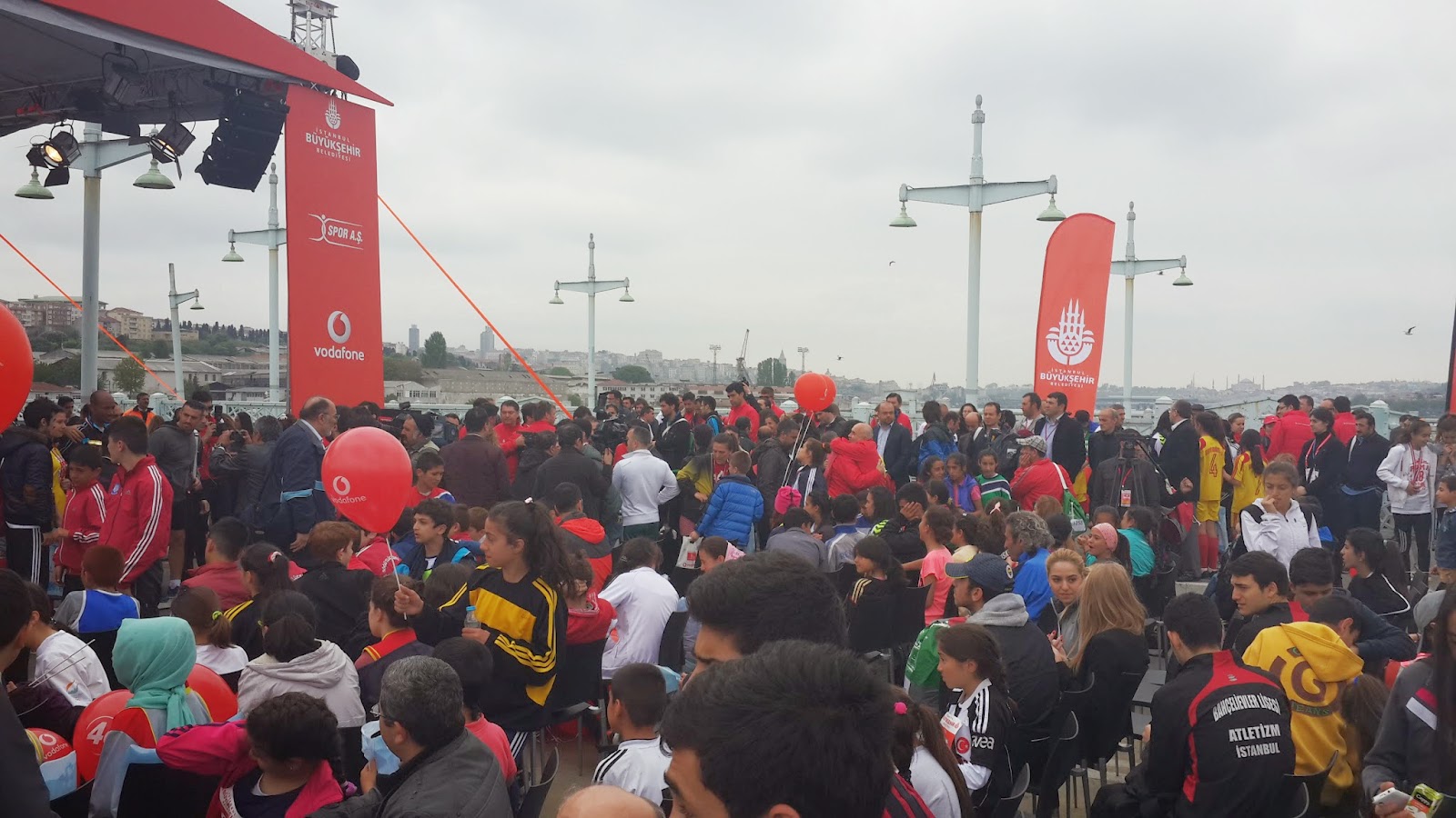 Yarı İstanbul Maratonu ödül töreni