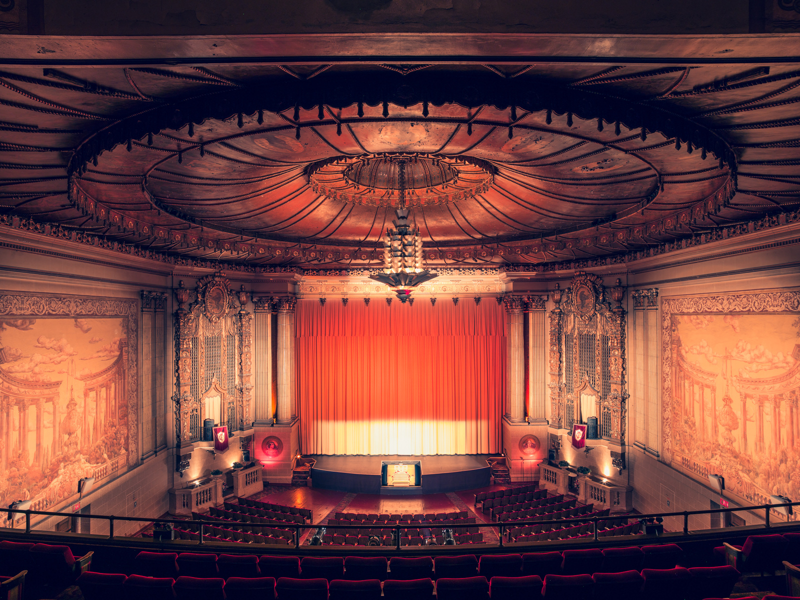 San Francisco Theatres The Castro Theatre interior views