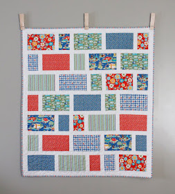 Zoo Dwellers - a free baby quilt pattern from Andy of A Bright Corner