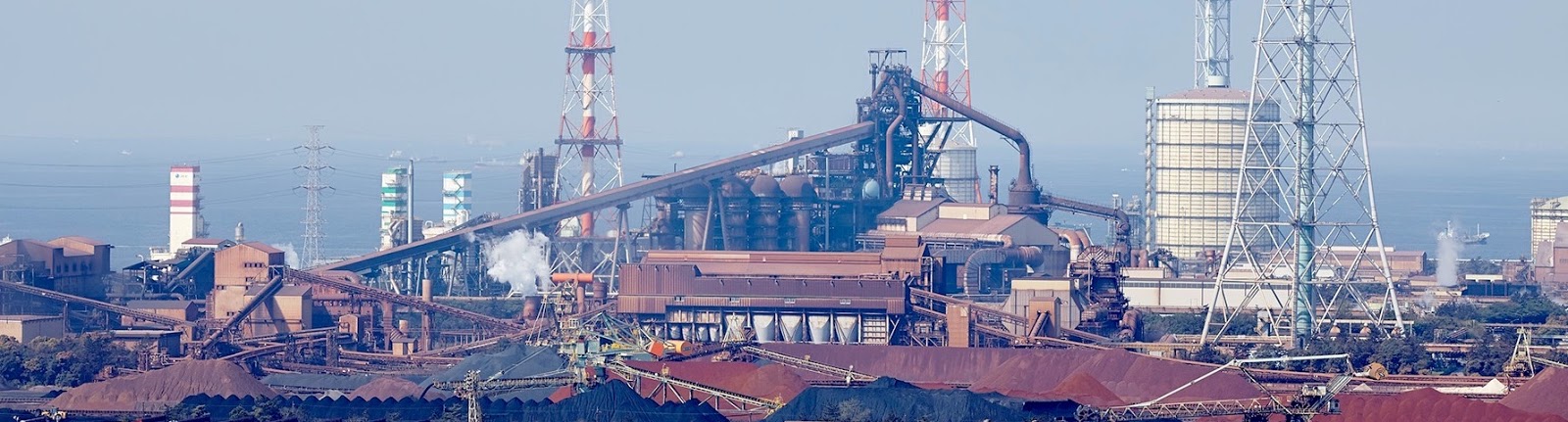 閑人の絵日記 製鉄工場