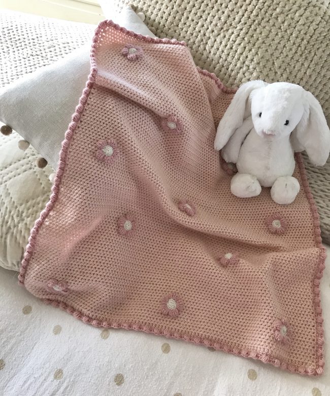 Flower Baby Blanket