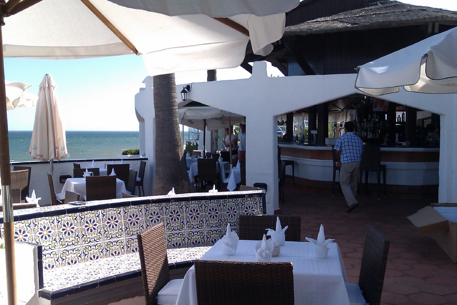 HomeCare Estepona Dominion Beach restaurant