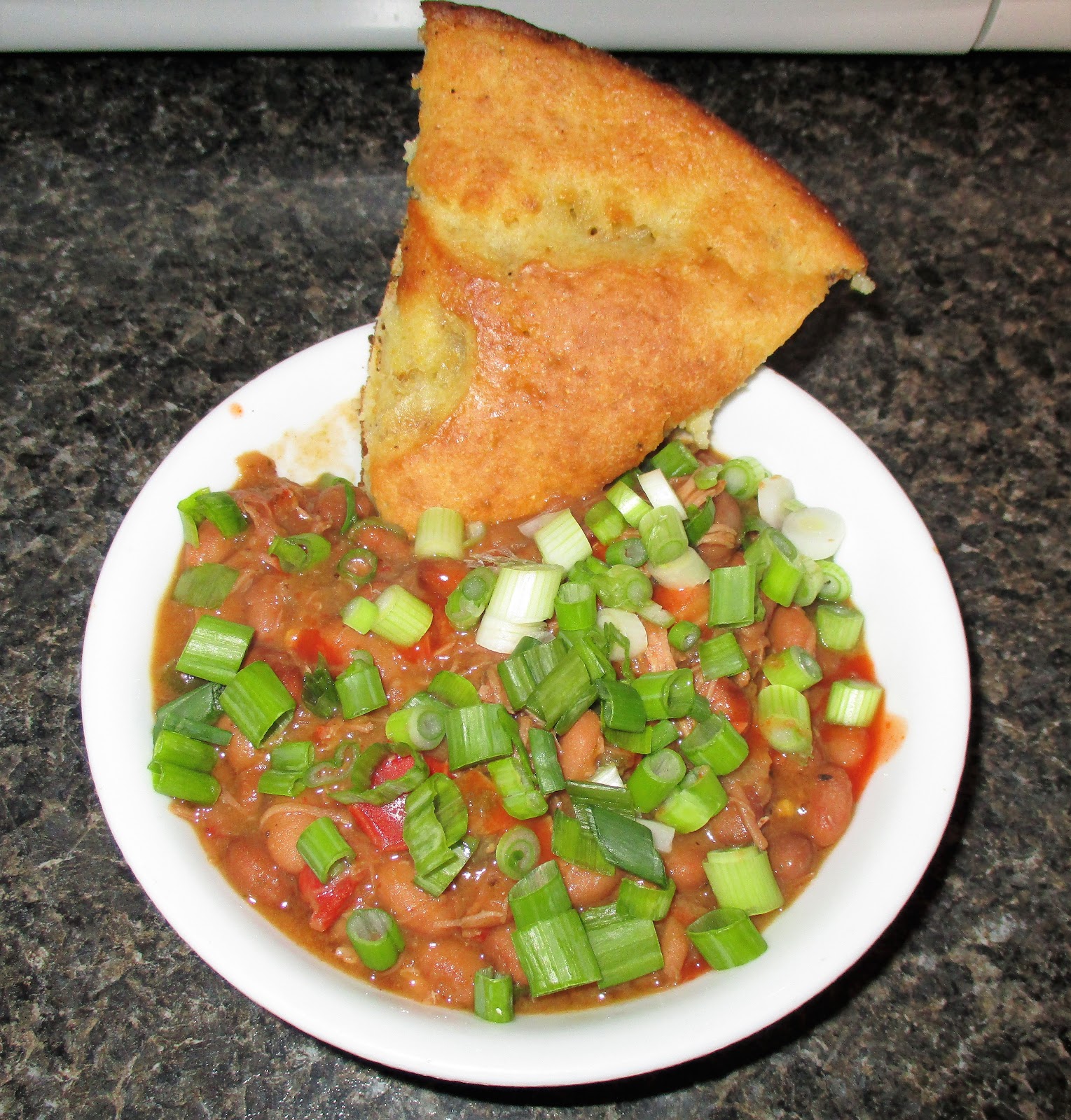 Christine's Cooking CrockPot Smoked Turkey Legs with Pinto Beans