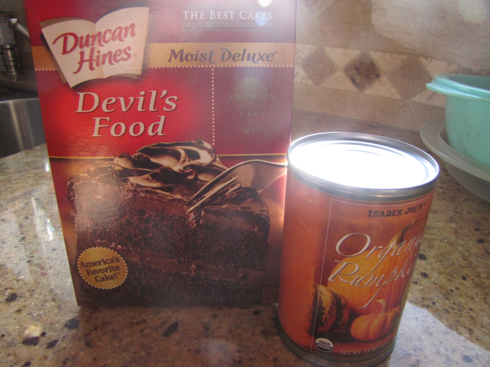 gaga in the kitchen Pumpkin Devil's Food Cake