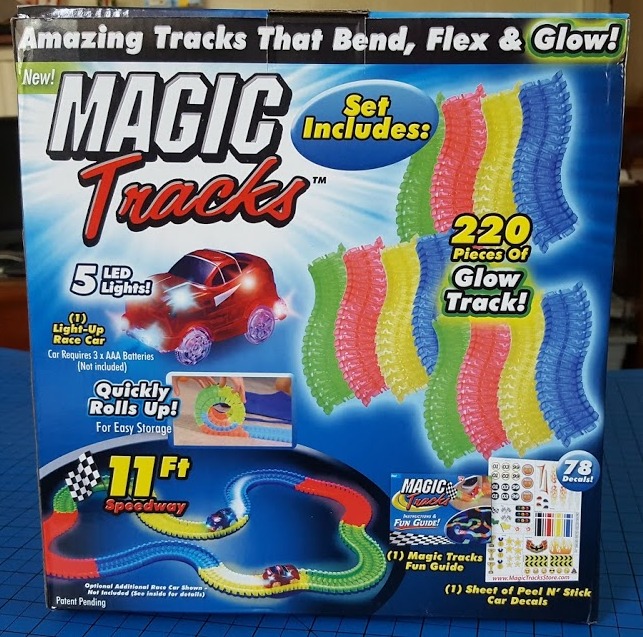 The Brick Castle: New Magic Tracks Car Track Toy Review from Re:creation  Ltd (age 3+)