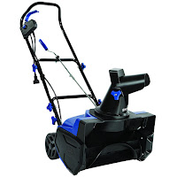 Snow Joe SJ618E Electric Snow Thrower, review features compared with SJ615E, with 13 amp motor, 18" path width