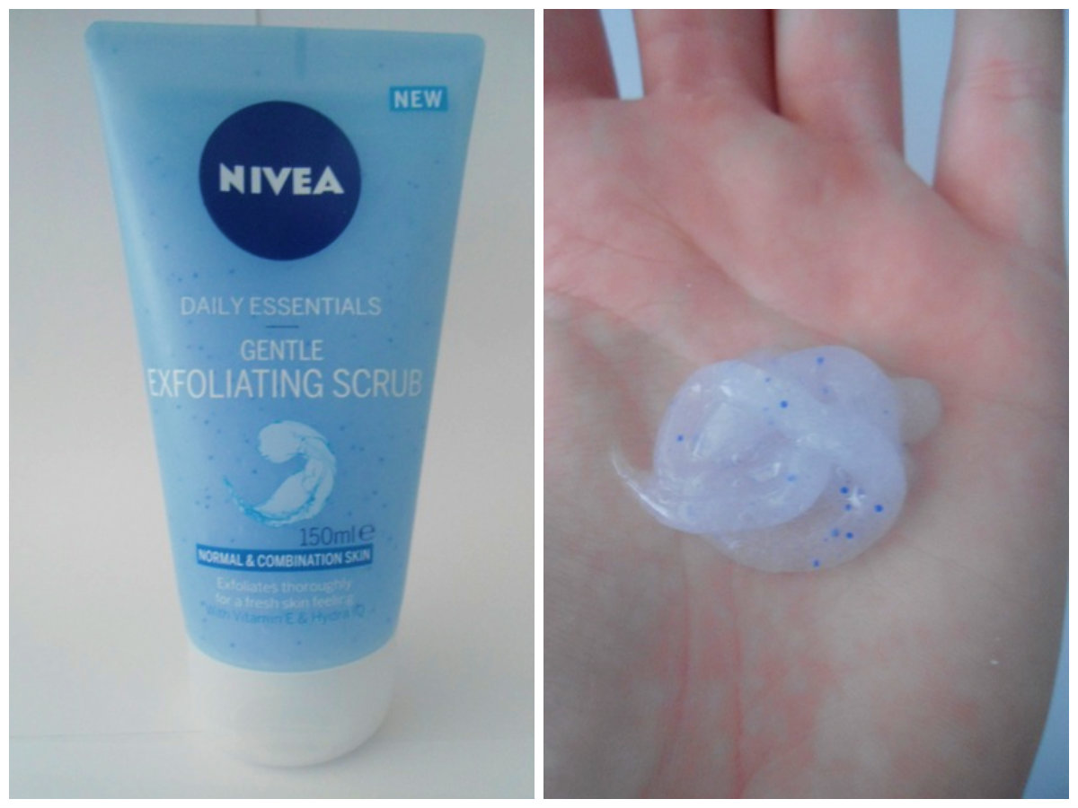 nivea exfoliating scrub