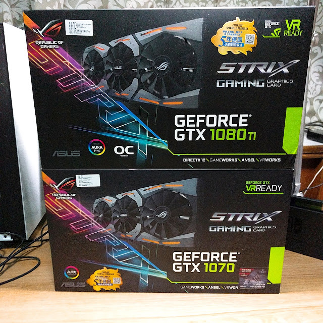 ASUS ROG STRIX GTX 1080Ti & GTX 1070 開箱測試&雙平台遊戲測試大亂鬥 ASUS ROG STRIX GTX 1080Ti & GTX 1070 開箱測試&雙平台遊戲測試大亂鬥