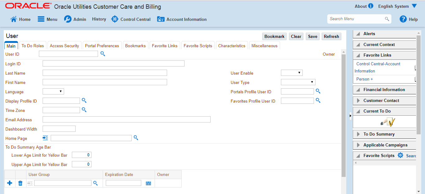 Oracle Uitlities Customer Care And Billing Ccb 2 6 Installed