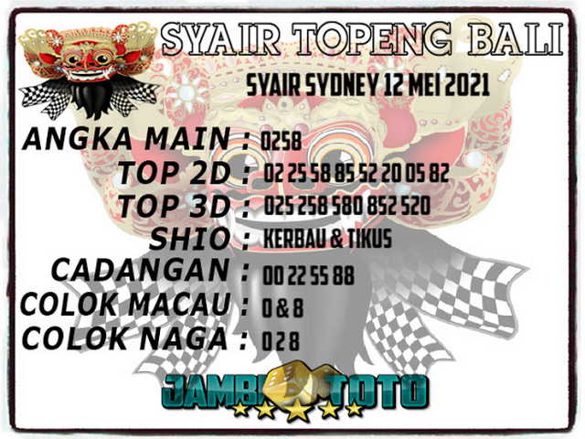 PREDIKSI SYDNEY COJEEL