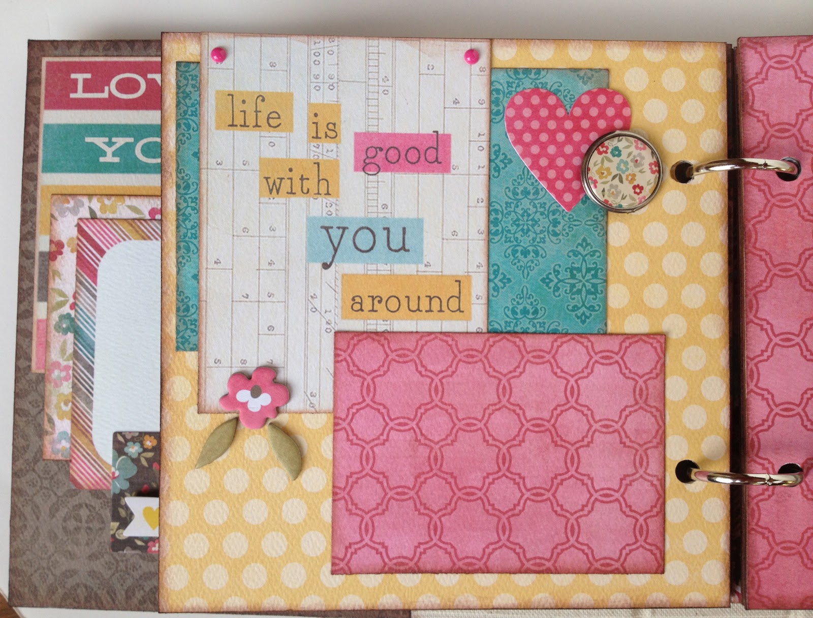 Mothers Day Scrapbook Gift by Tracy