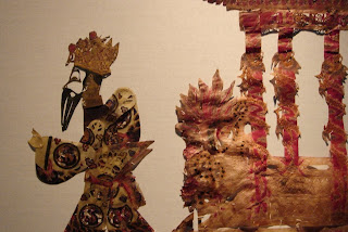 De la exposición de Marionetas del Teatro de Sombras - Museo Nacional de Arte de Beijing - Julio 2007