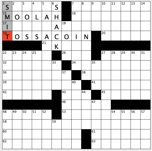 Rex Parker Does the NYT Crossword Puzzle Fandango competitor