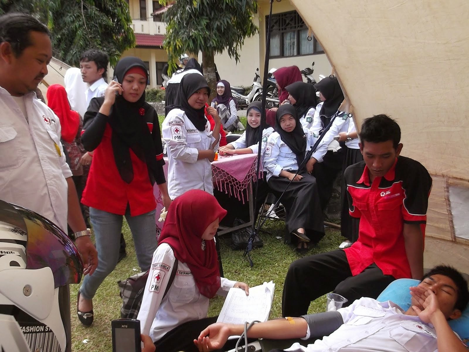 Donor Darah Sukarela UKM KSR PMI STAIN Curup 2013