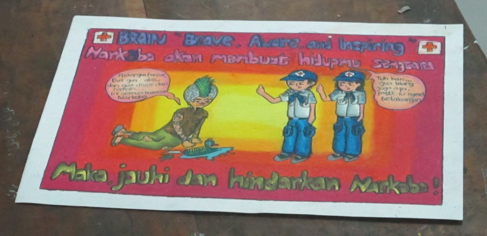 PMR SMP NEGERI 110 JAKARTA Poster Poster Keren Karya Anak PMR