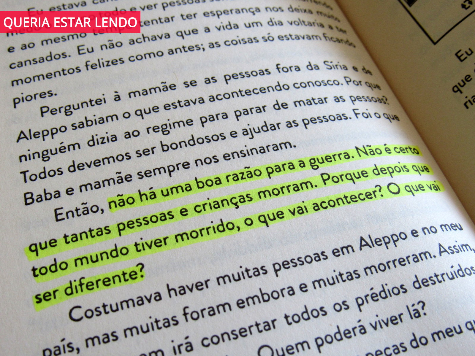 Resenha Querido Mundo Queria Estar Lendo