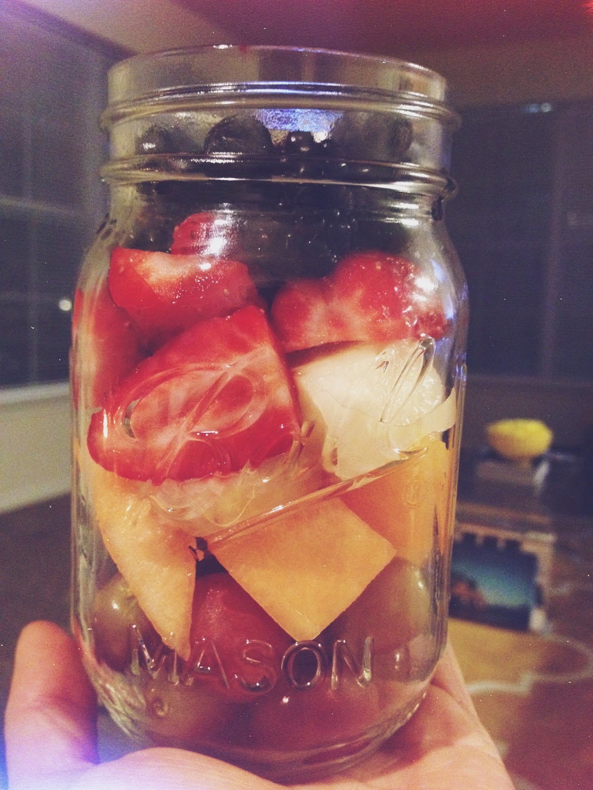 Mason Jar Fruit JarsSnack Prep The Lipstick Pantry