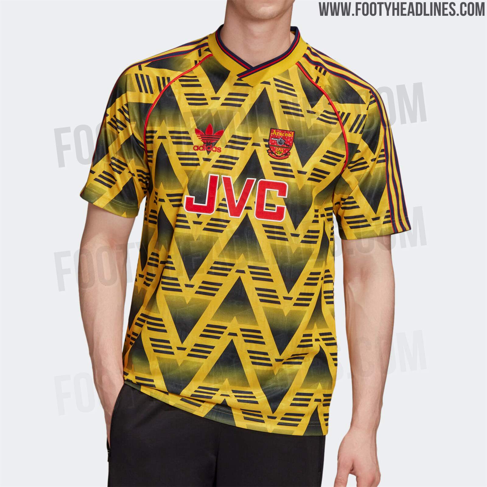 Spectacular Adidas Arsenal Bruised Banana Kit Remake Retro Collection