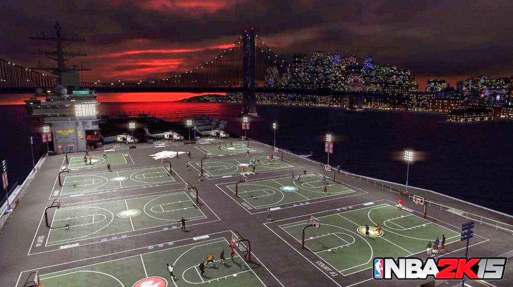 NBA 2K15 New MyPark for Old Town Flyers