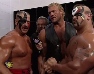 WWE / WWF - King of the Ring 1997 - Doc Hendrix interviews Sid & The Legion of Doom