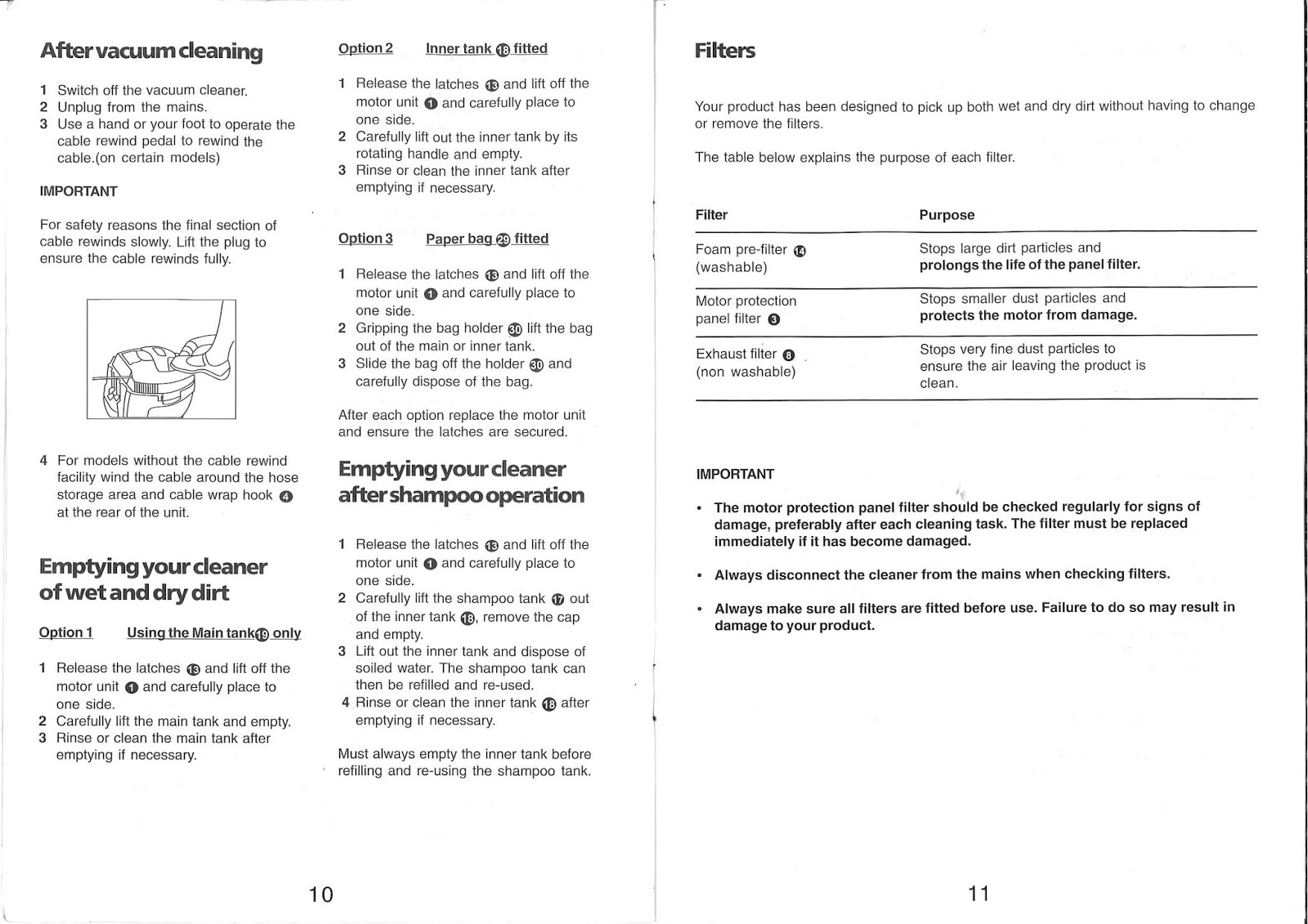 Goblin Instruction Manual 3in1 Multifunction Cleaner
