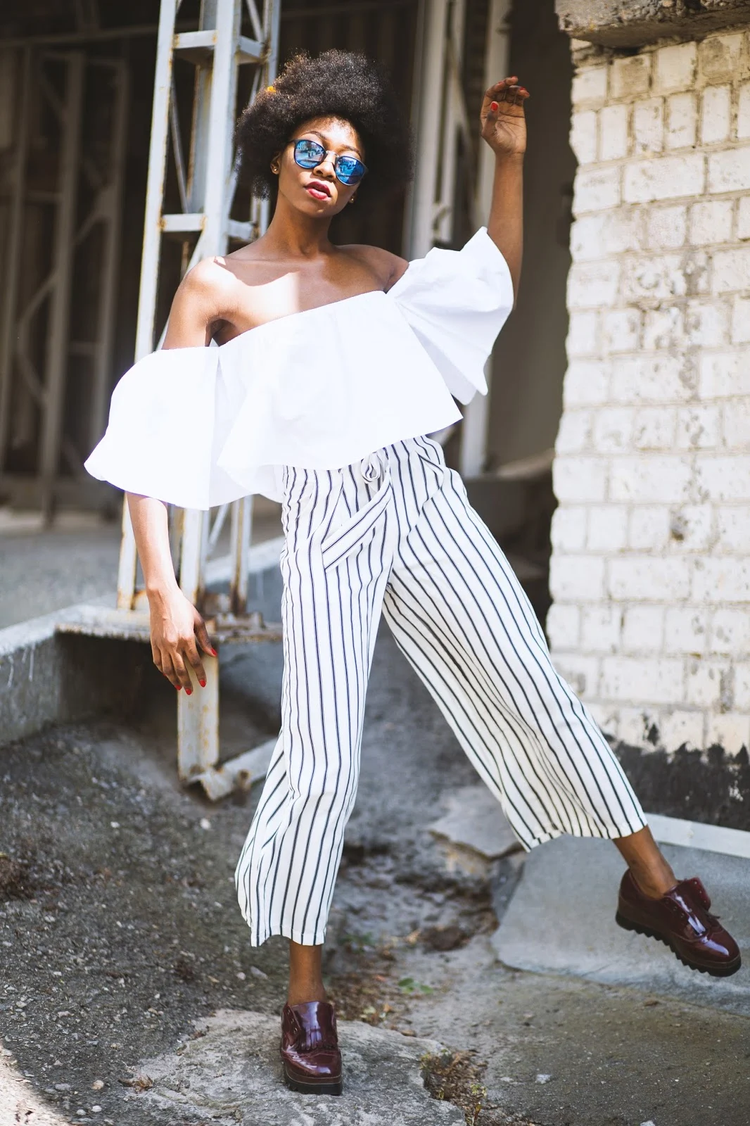CULOTTE OR GAUCHO (4 WAYS TO WEAR OFF SHOULDER TREND) | Melody Jacob