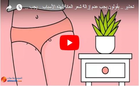 خطيير جدا احذري من ازالة شعر العانه لهذه الاسباب معلومات صادمه