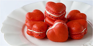 Resep Membuat Kue Kering Red Velvet Valentine Macaron