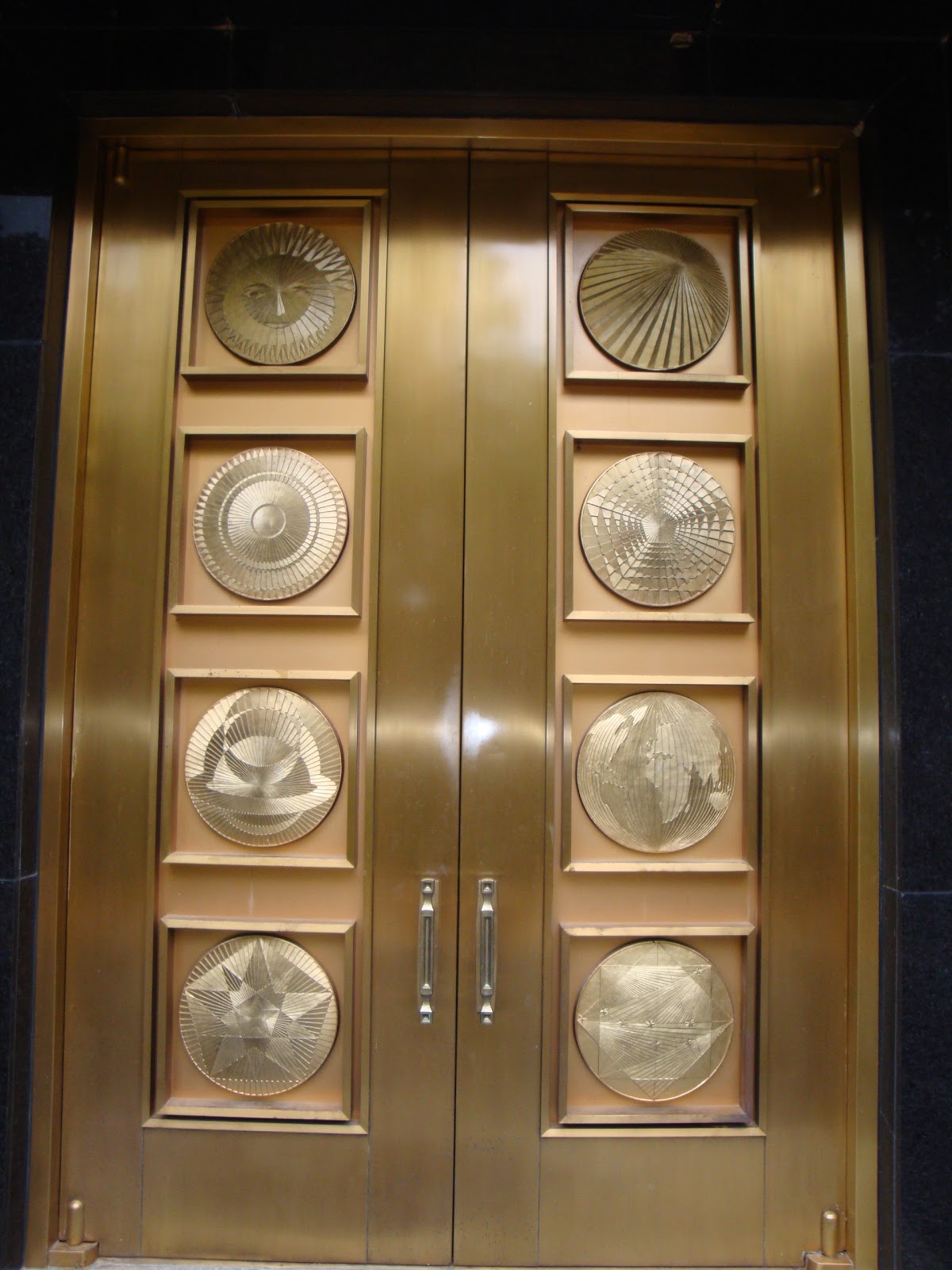 The Trumpet Stone The Washington D.C. Temple Doors