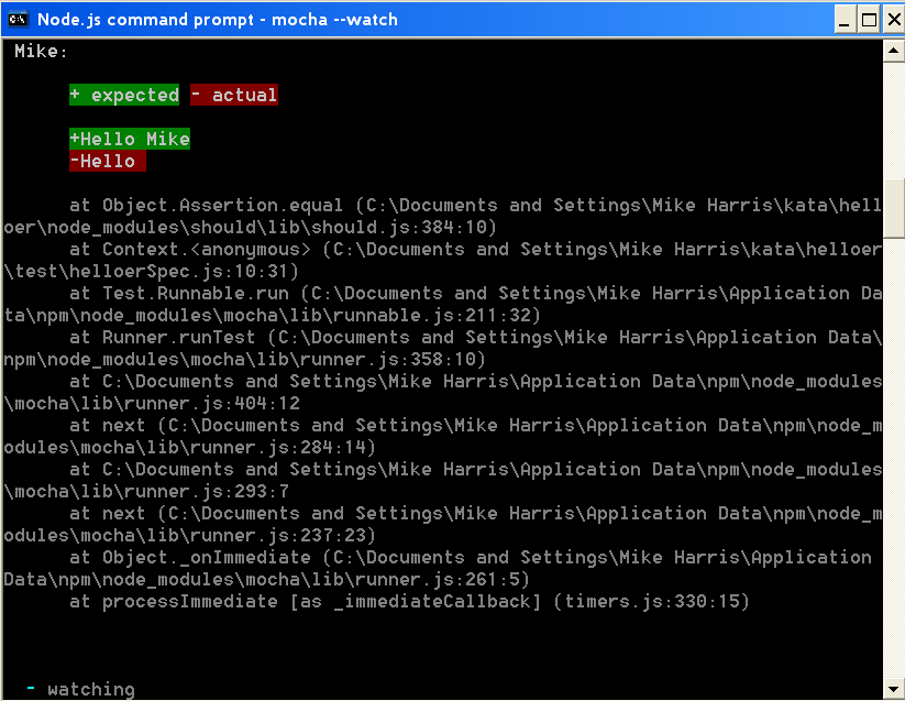 Philosophy of Programming: Introduction to Nodejs and Mocha