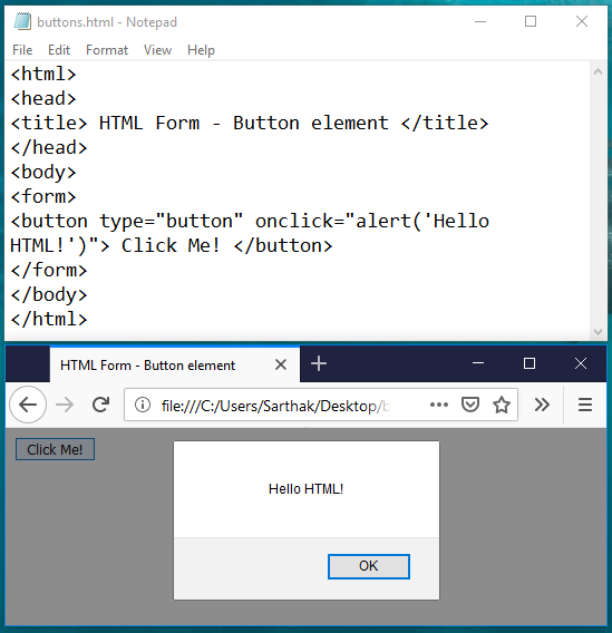 HTML Form & its elements
