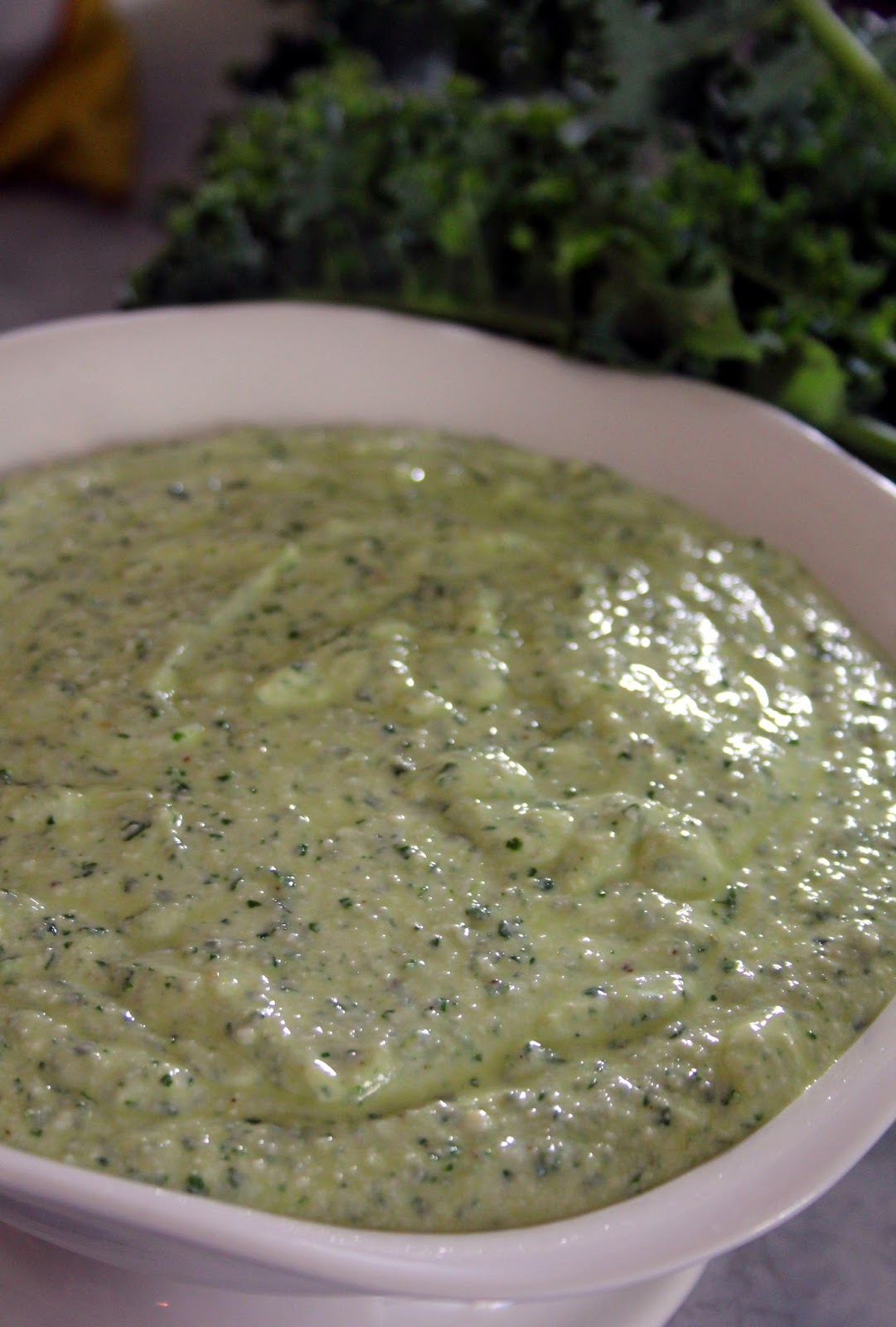 Jo and Sue Kale and Feta Dip