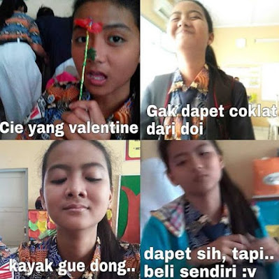 10 Meme 'Hari Valentine' Ini Kocaknya Bikin Jomblo Nangis Darah