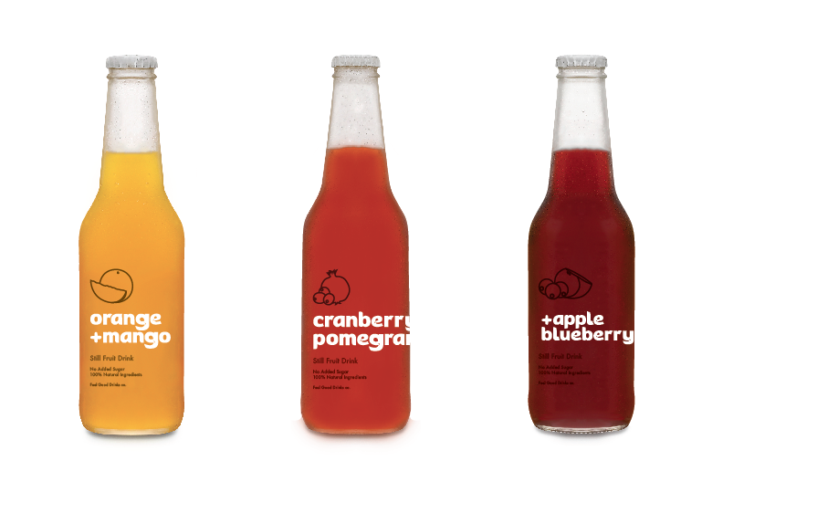 Design Practice OUGD503 // Feel Good Drinks // Final Bottles