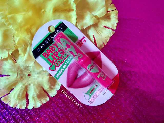 Maybelline baby lips bright out loud pink alert Review