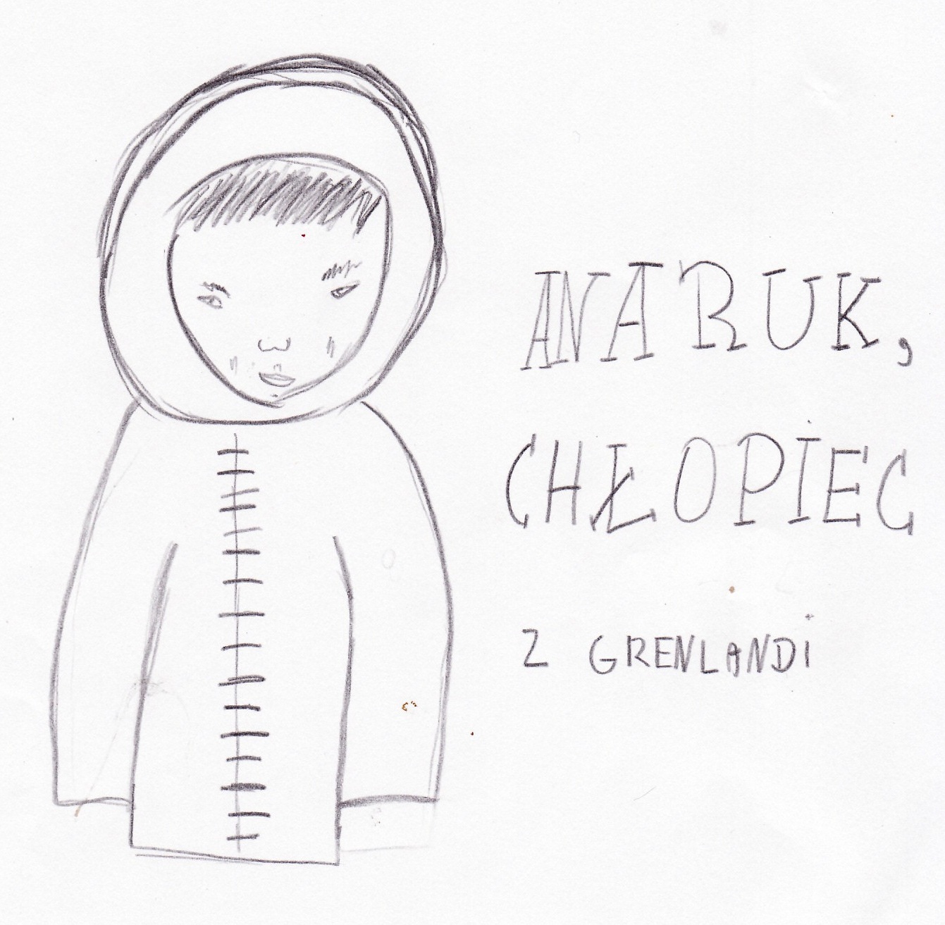 O czym piszą dzieci?: Anaruk, chłopiec z Grenlandii - Anaruk Chłopiec Z Grenlandii Kolorowanka