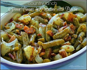 Country Ranch Green Beans 'n Potatoes with Bacon