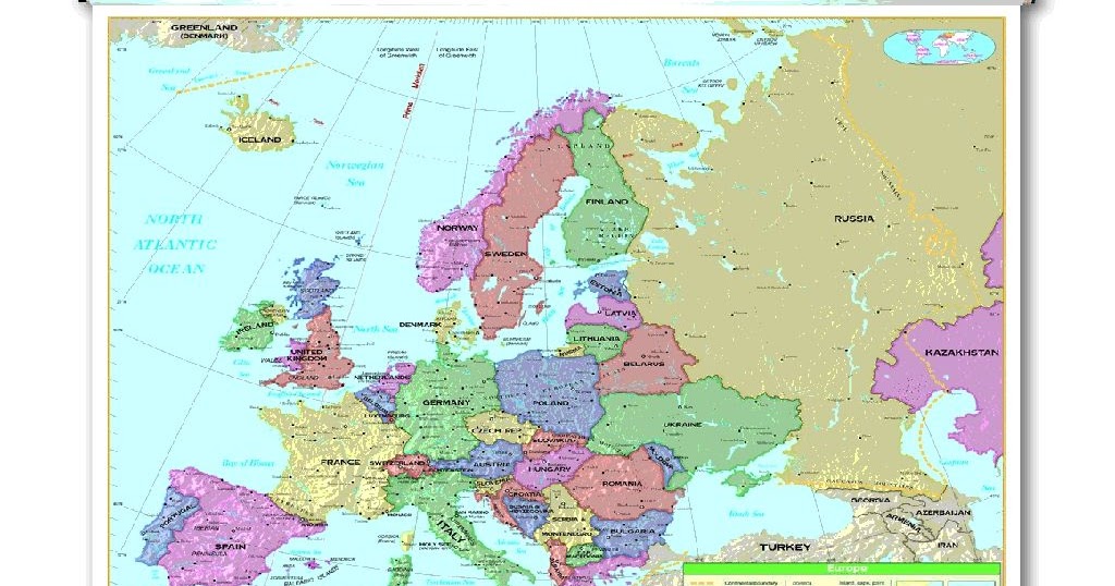 Europe Map With Latitude And Longitude Lines  Usa Map 2018