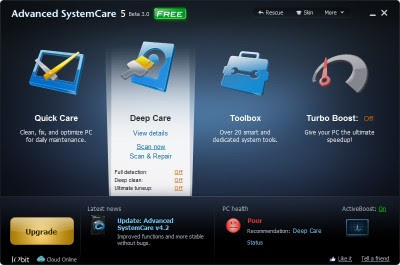 iobit advanced systemcare free portable iobit advanced systemcare free portable