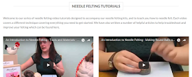 Hawthorn Handmade Basic Needle Felting Video Tutorial Series