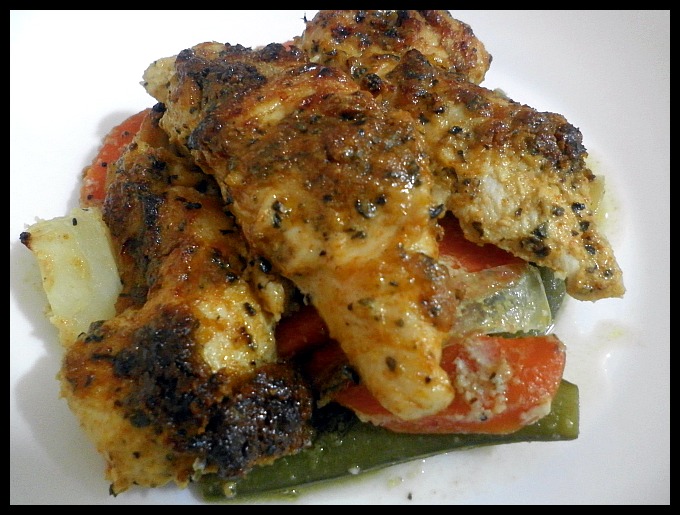 **My Kitchen Lab** Baked Curry & Mayonnaise Chicken