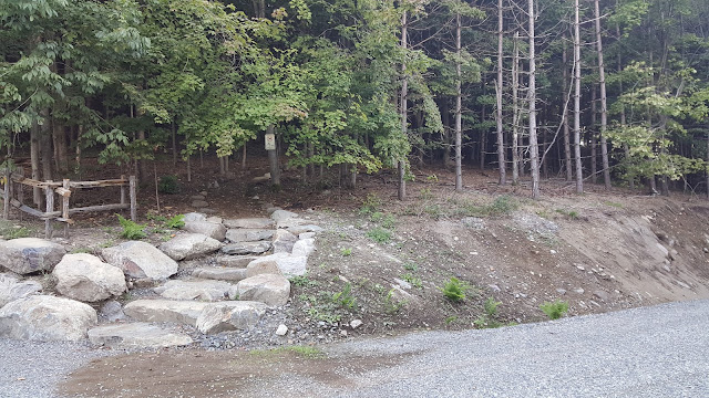 Point de départ pour le mont Shefford